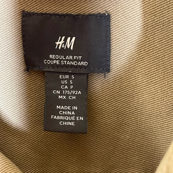 H&M Chore Coat Sz S - Picture 3 of 4